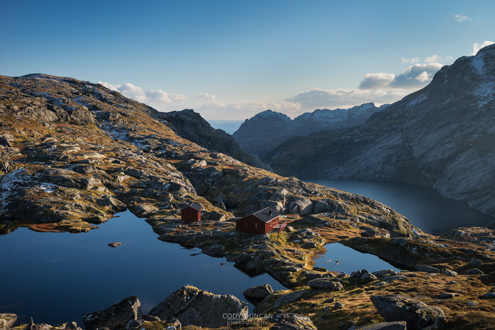 Hiking Munken Lofoten Islands Norway