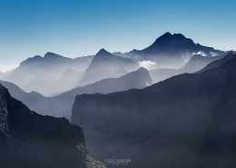 Lofoten Mountain landscape