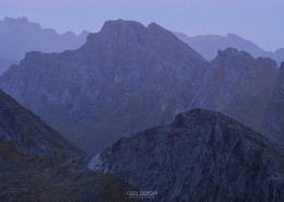 Moskenesoy Mountain Lanscape, Lofoten Islands