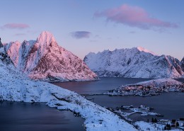 Reine In winter, Lofoten Islands, Norway