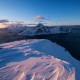 Offersoykammen in winter, Lofoten Islands, Norway
