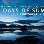 Lofoten Photo Workshop - Last Days of Summer 2016