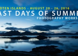 Lofoten Photo Workshop - Last Days of Summer 2016