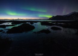April Northern Lights - Lofoten Islands
