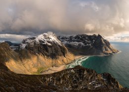 Kvalvika Beach, Lofoten Islands, Norway