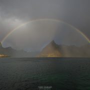 Friday Photo #197 - Olstind Rainbow