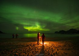 Campfire and Northern Lights - Friday Photo #250