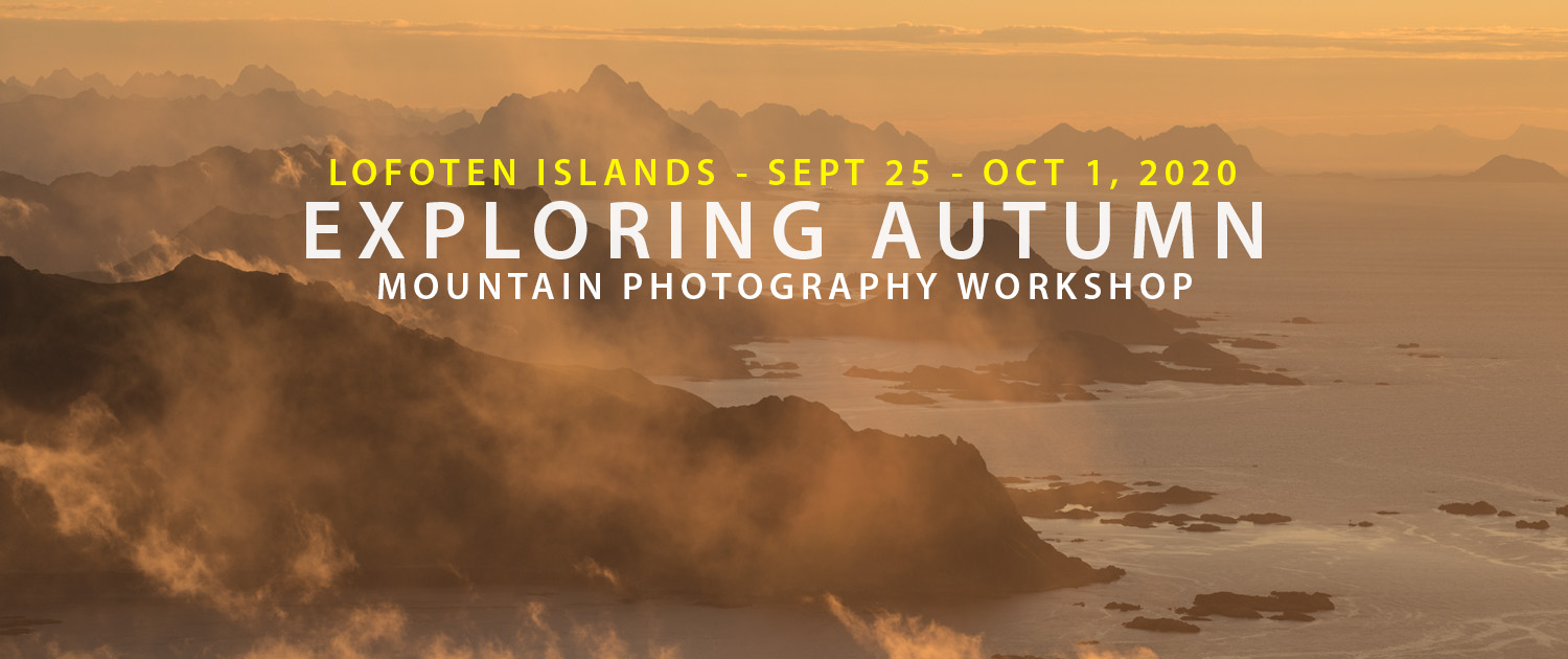 September 2020 Lofoten Mountain Photography Workshop - Exploring Autumn