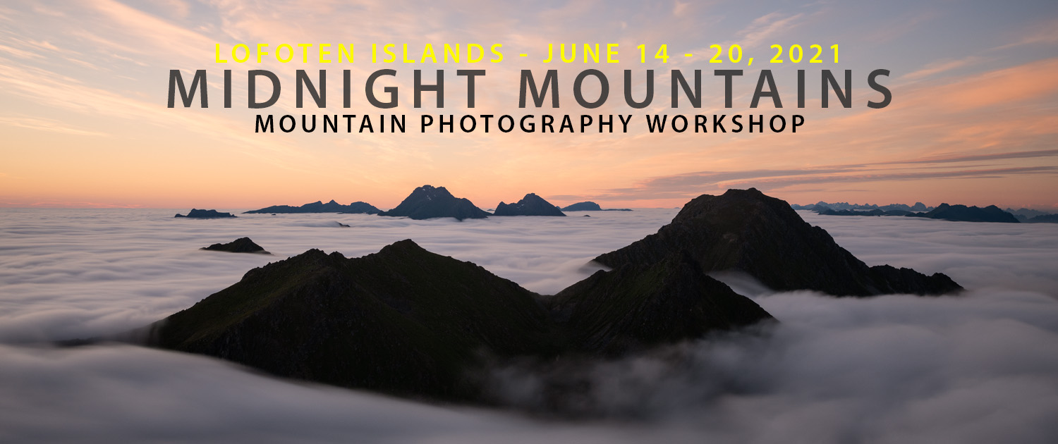 2021 Midnight Mountains - Lofoten Photography Tour