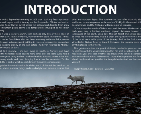 Kungsleden Trail Hiking Guide