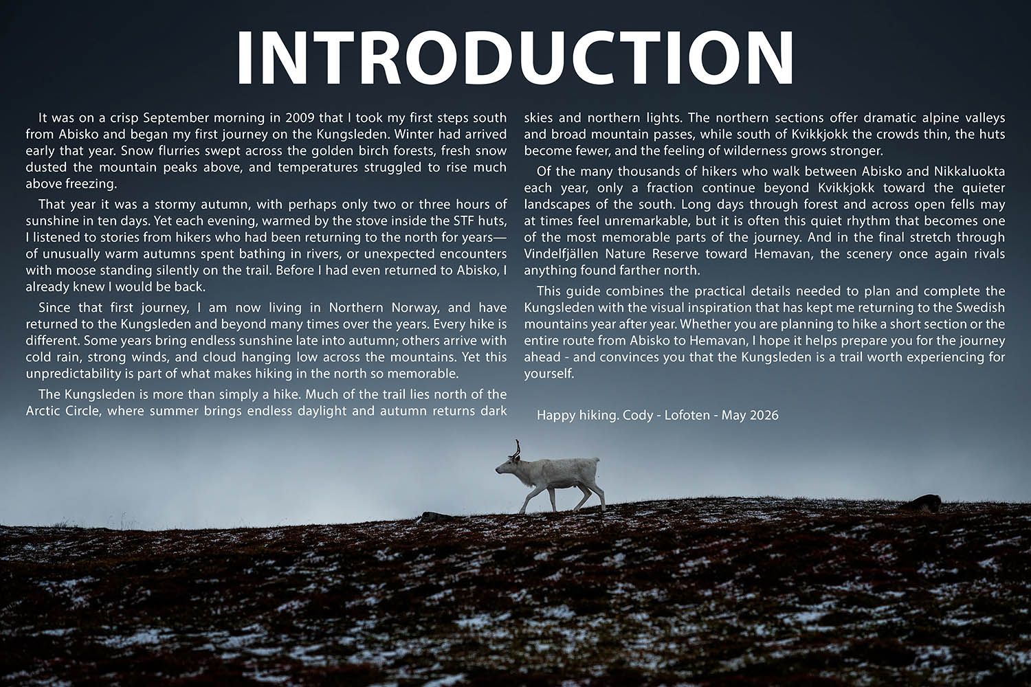 Kungsleden Trail Hiking Guide
