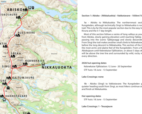 Kungsleden Trail Hiking Guide