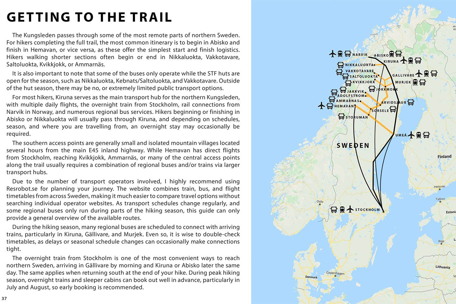 Kungsleden Trail Hiking Guide